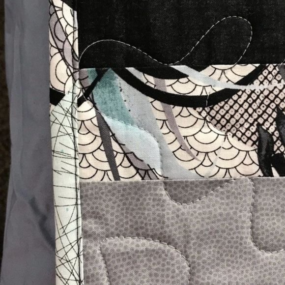 Quilt handcrafted on Machine 58” x 70” New - Picture 4 of 10